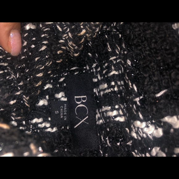 GC BCX Black and white double breasted pea coat size S - Picture 5 of 6